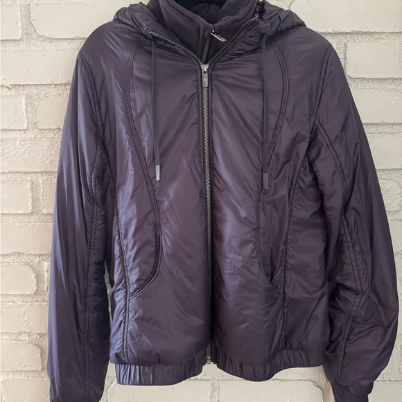 Lululemon Scuba Glyde Jacket Dark Boysenberry Excellent Like New Sz 10 - Picture 5 of 13